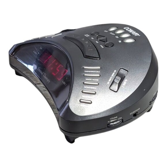 Conair SU4 Sound Therapy AM/FM Clock Radio - Tested Works - Good Condition - Picture 3 of 6